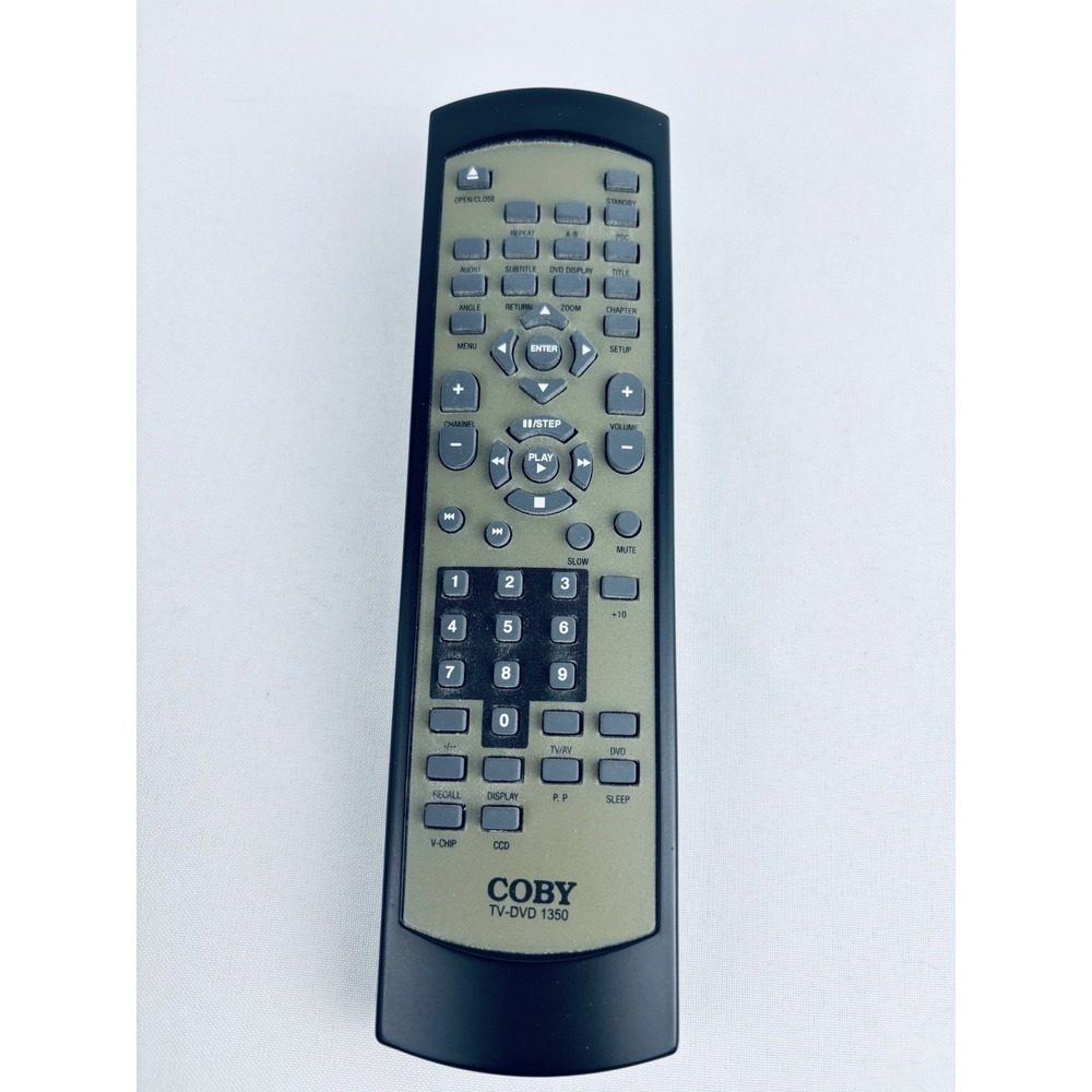 Coby TV-DVD 1350 Factory Original OEM Combo Remote - Tested & Works